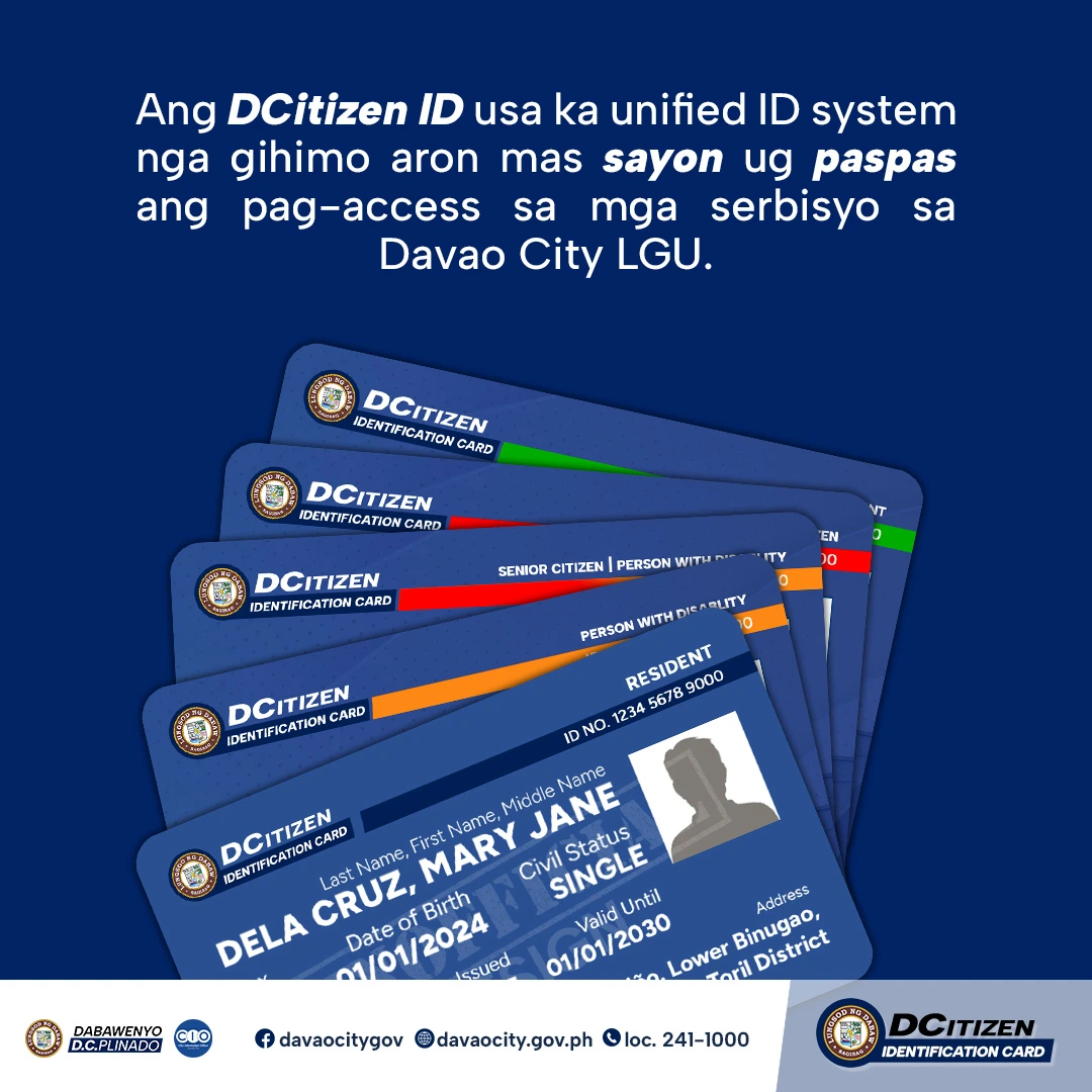 DCitizen ID registration information